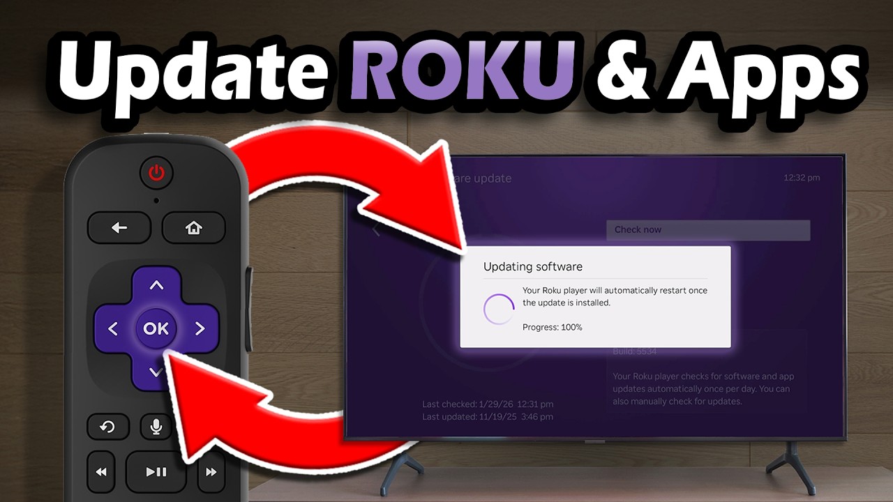 How to Update Your Roku Device and Apps