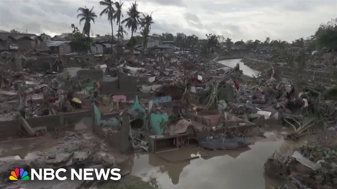 Deadly typhoon makes landfall in Vietnam after tearing through Philippines