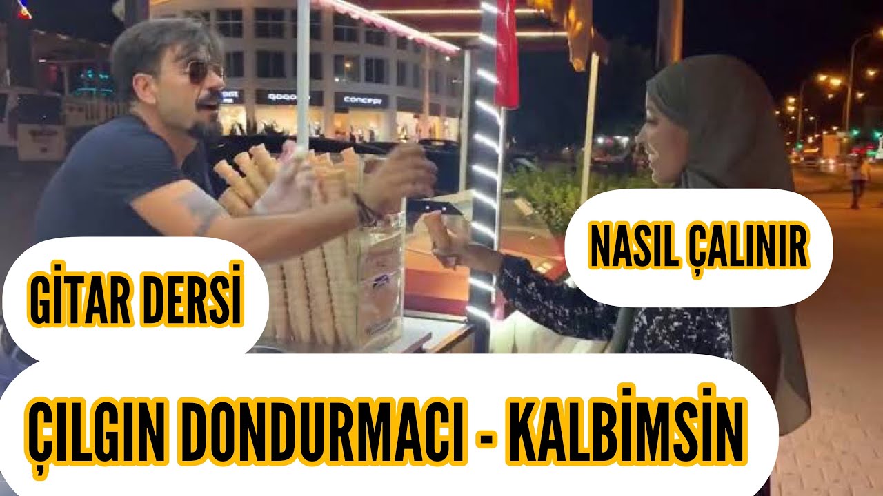 Çılgın Dondurmacı - Kalbimsin | Gitar Dersi #çılgındondurmacı