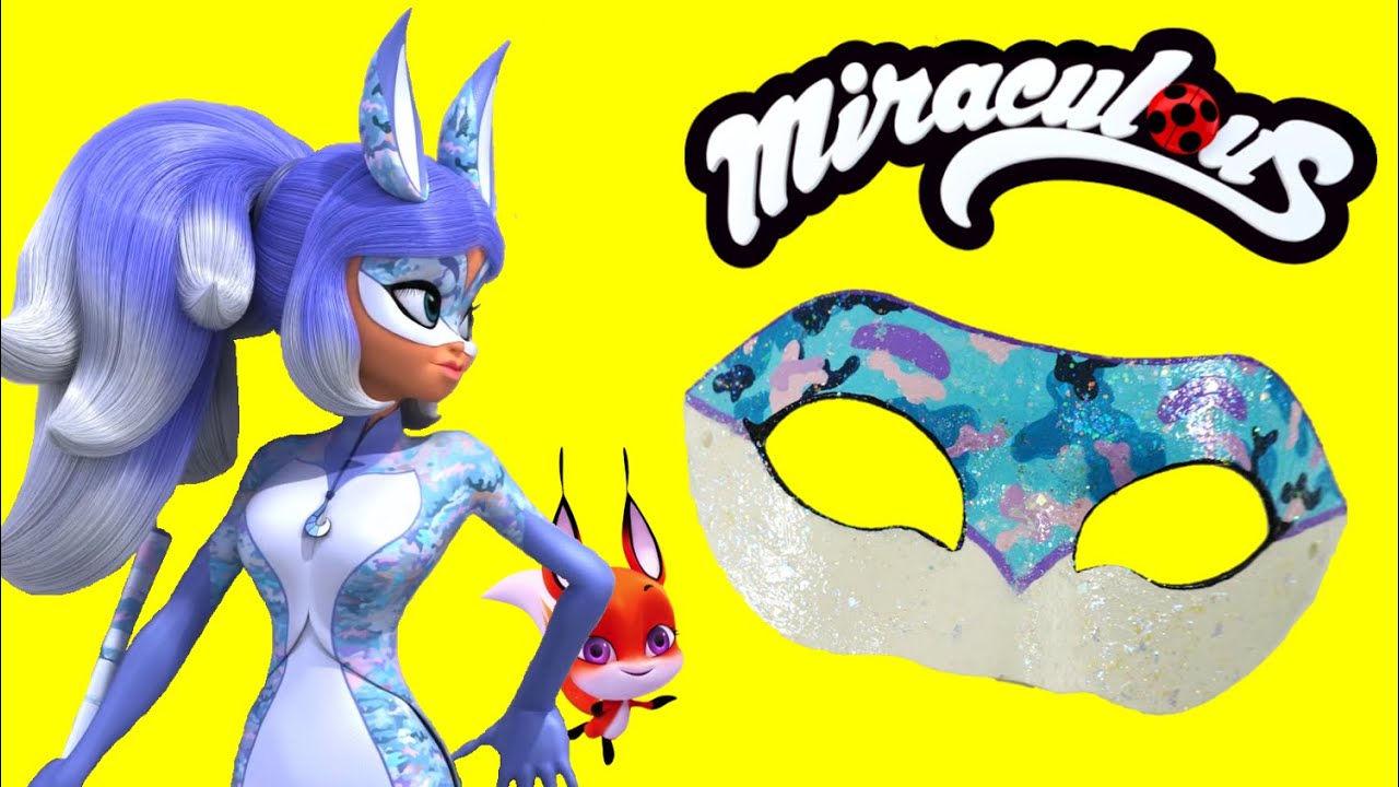 EASY DIY Miraculous Ladybug Rena Furtive Mask Dress-up Cosplay