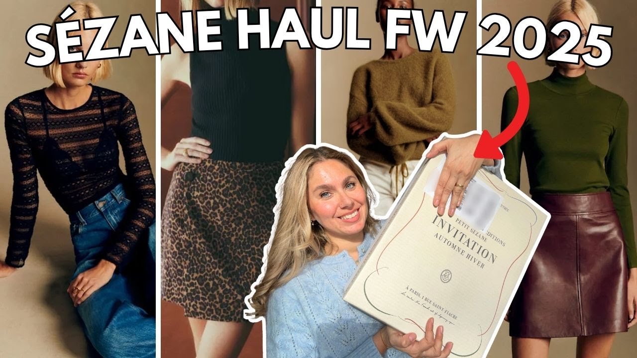 ОГРОМНАЯ коллекция S&eacute;zane Try on Haul 👀 это захватывающе! | THELIDIAEDIT