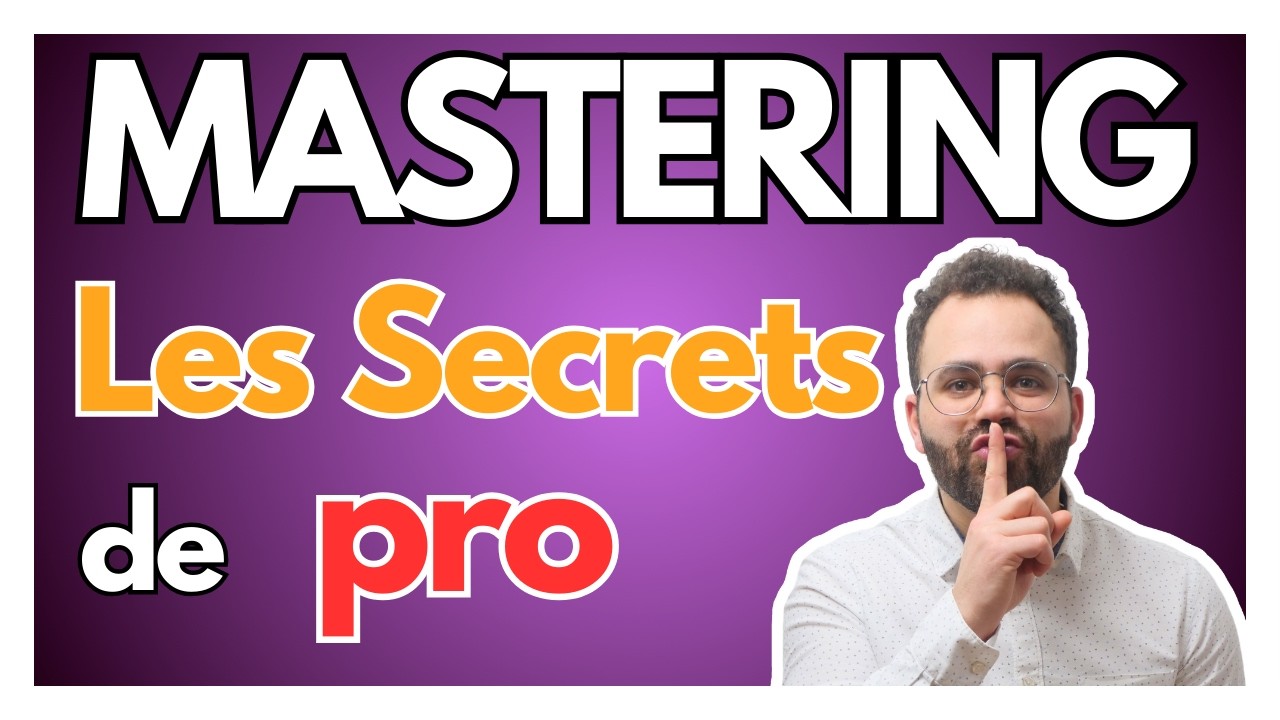 Mastering Audio : Les Secrets des Pros pour un Son Parfait