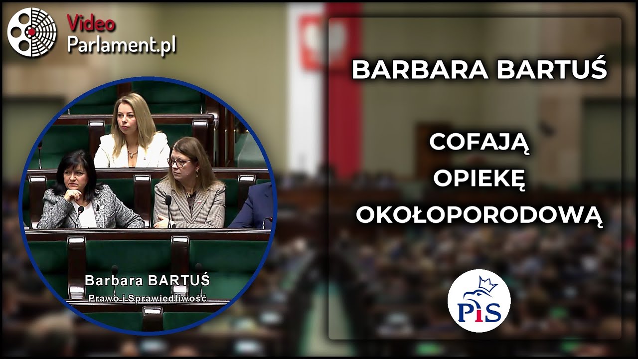 Barbara Bartuś: rozporządzenie to 'zielone światło' do likwidacji porod&oacute;wek