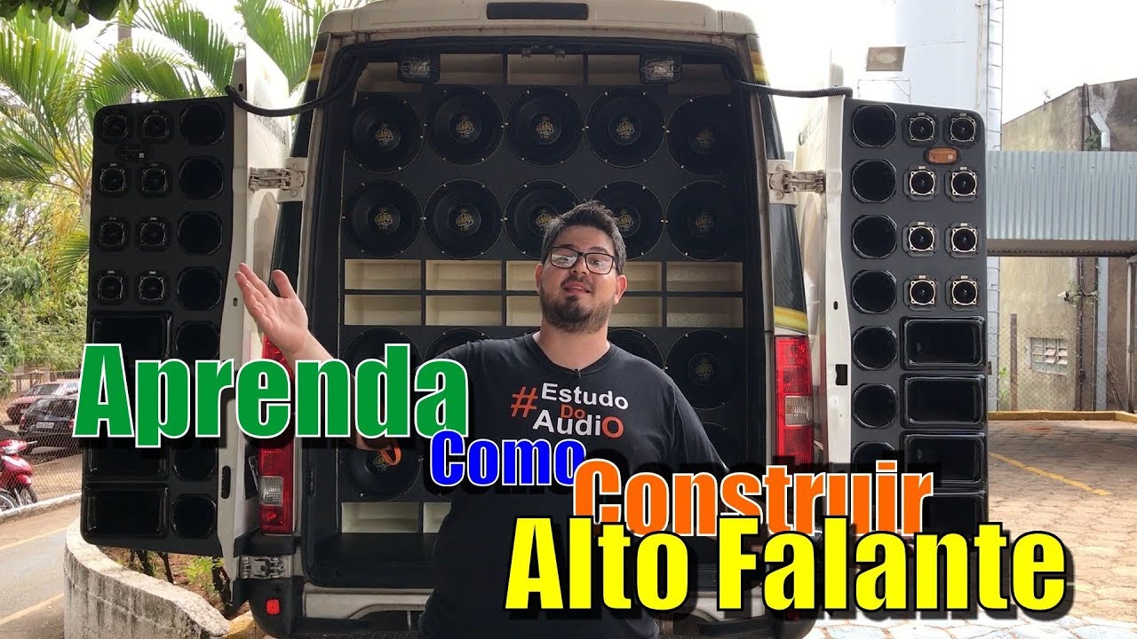 Aprenda Como Construir um Alto Falante - Visita a Fabrica da Eros parte 1 - EstudoDoAudiO