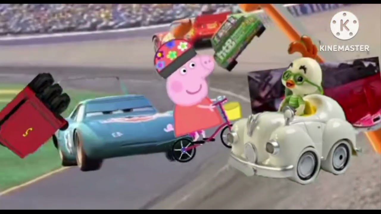 The battle cats in Cars 4 Parody Movie Final Race Scene But I Added More Characters V4