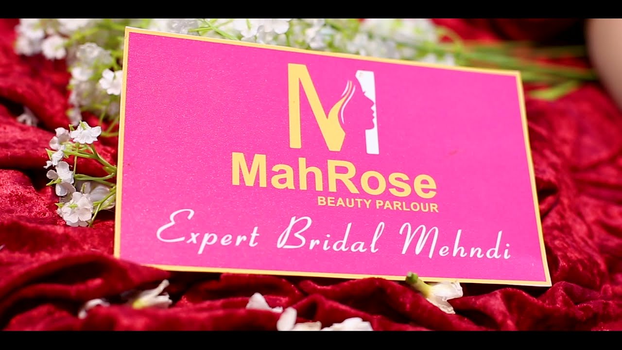 The true beauty of the bride lies in the mehndi in her hands.