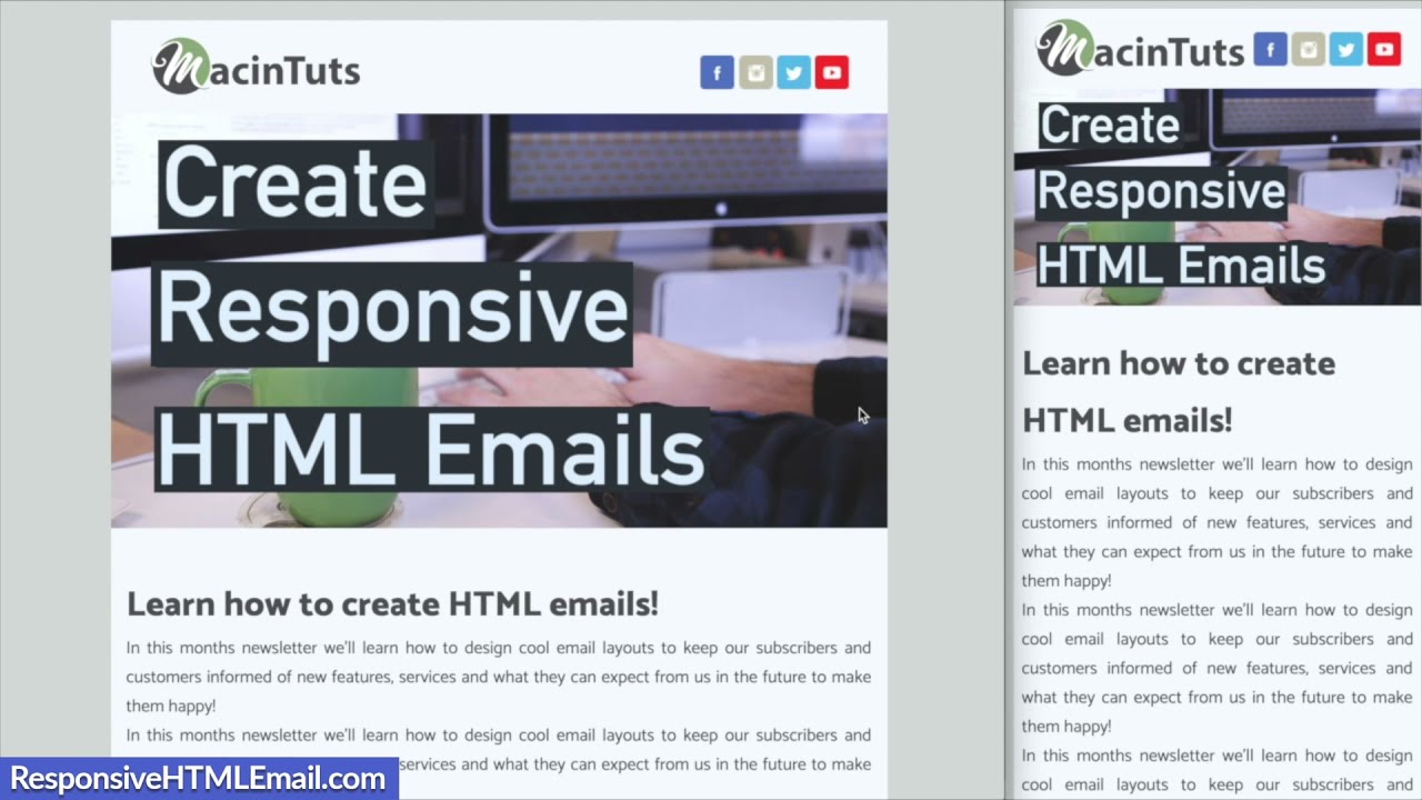 HTML-шаблон электронного письма для начинающих [2025]