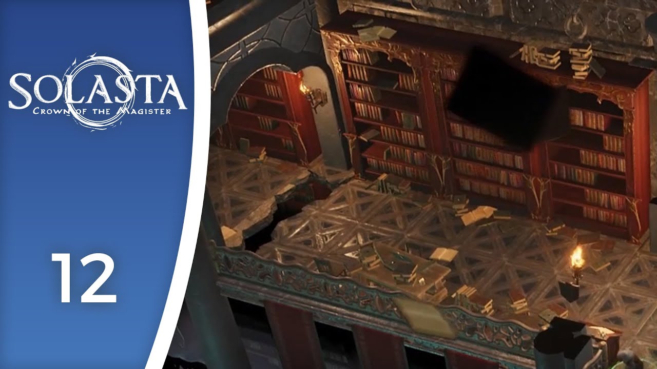 The Emperor's Library - Let's Play Solasta: Crown of the Magister #12