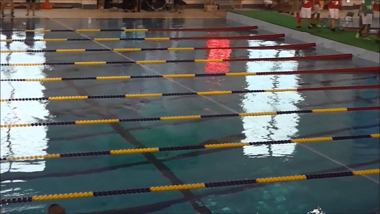 Naval pentathlon 6. Dünya Askeri Olimpiyatları paletli yüzme parkuru