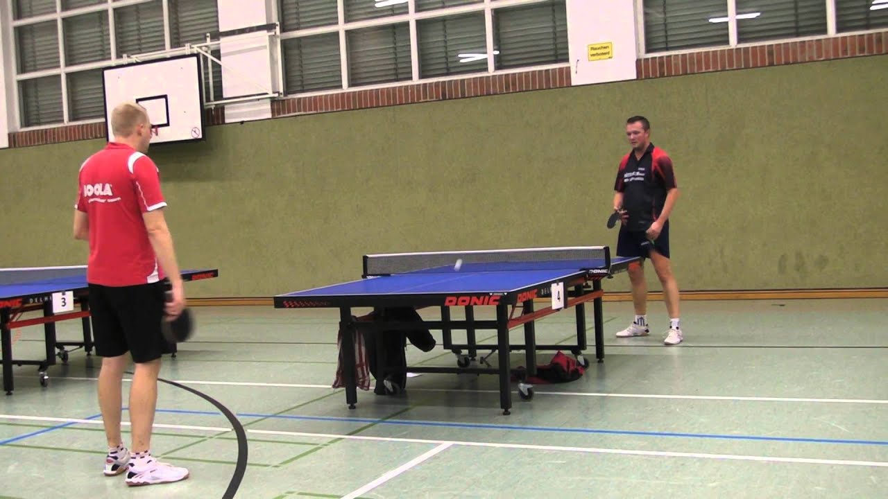 BM 2014 1/2-Finale: Felix Lingenau (TV Hude) - Andreas Scholle (SF Oesede)