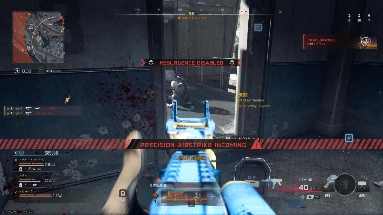 Three-man weave.