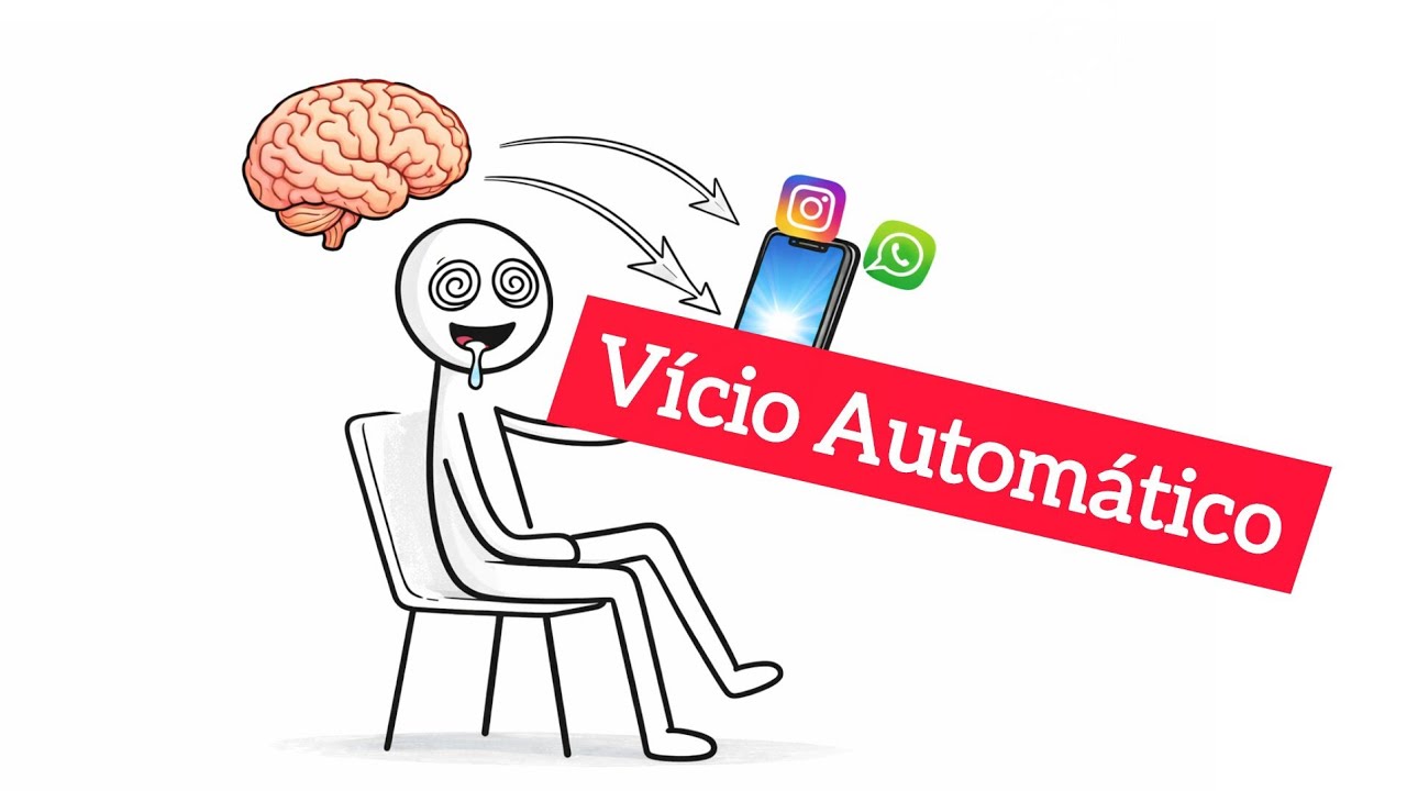 Por que você pega o celular antes mesmo de pensar (e como quebrar esse automático)