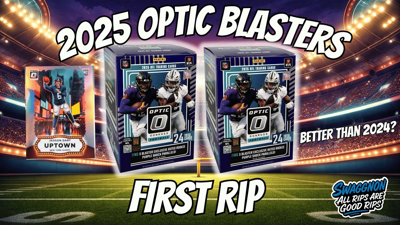 Before You Buy 2025 Donruss Optic Football Blasters&hellip; Here&rsquo;s What They Look Like