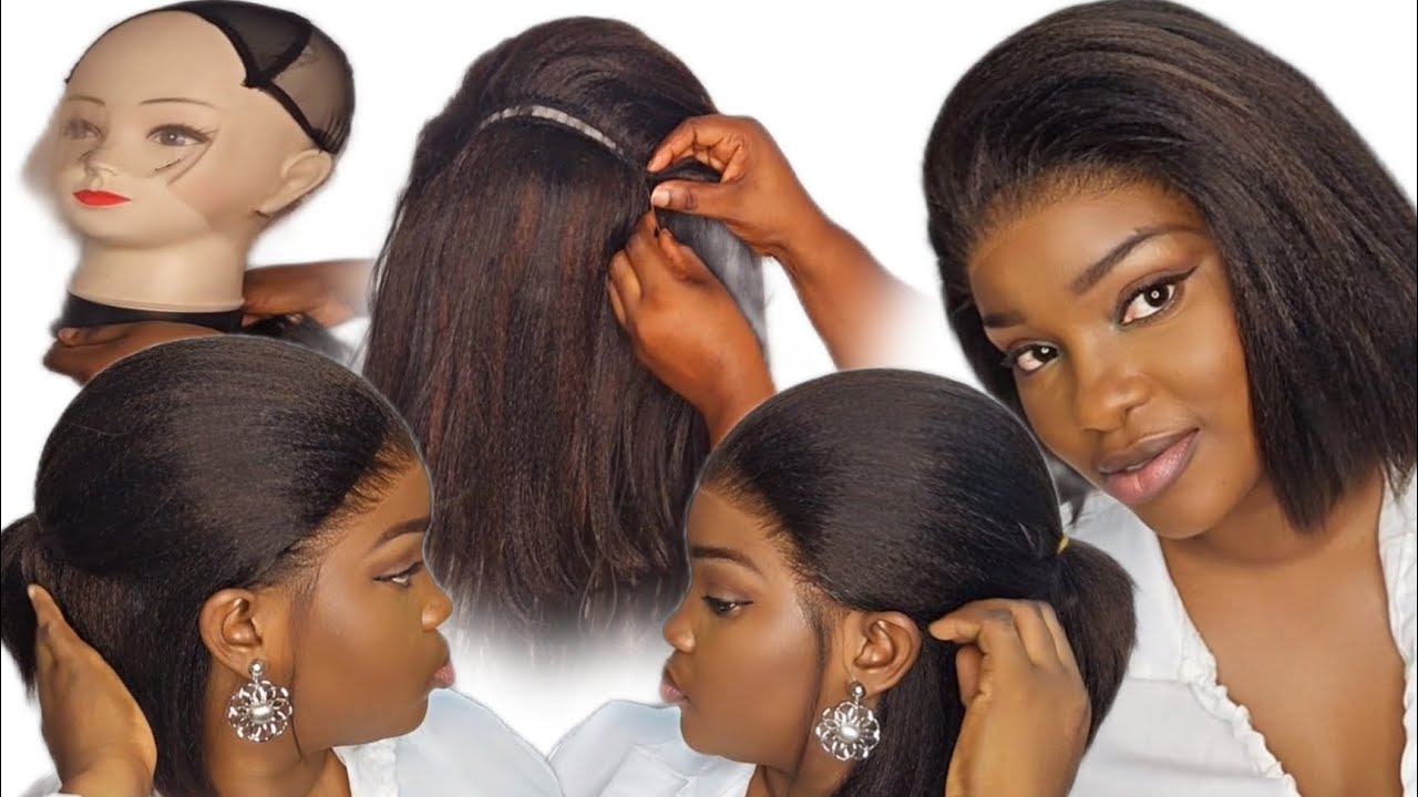 #how to make a simple and light “beautiful lady” wig from A to Z 😊