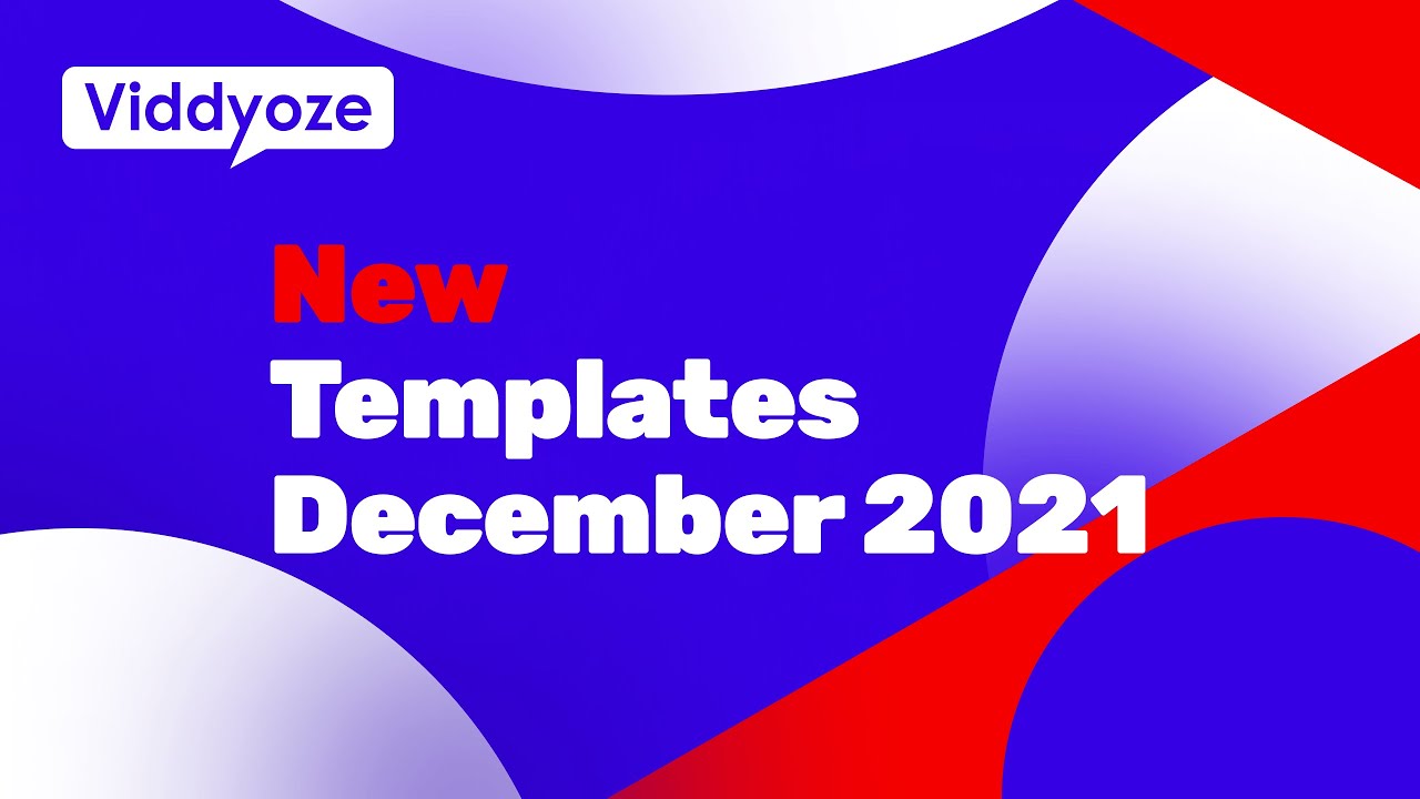 Template Club Showreel: December