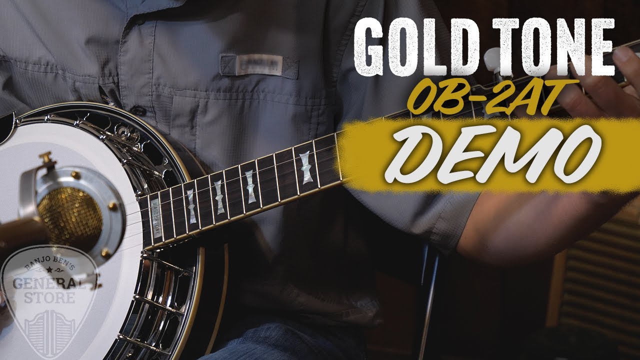 Gold Tone OB-2AT Arch Top Bowtie Banjo Demo!