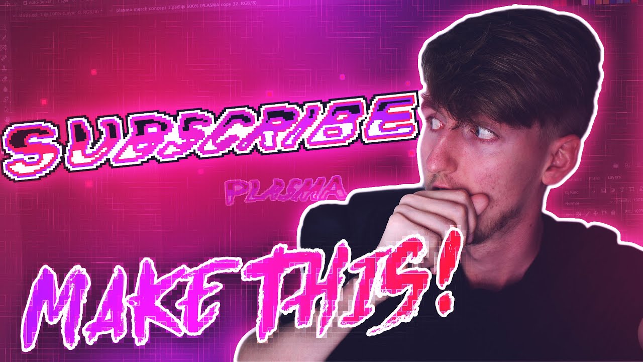 How To Make INSANE Gaming Text in Photoshop (Pixel Art)