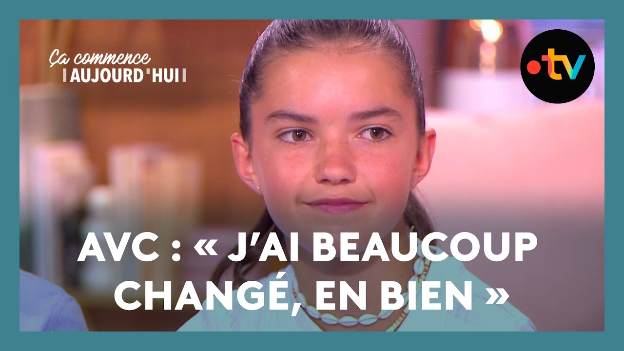À 7 ans, Camille a été victime d'un AVC - Ça commence aujourd'hui