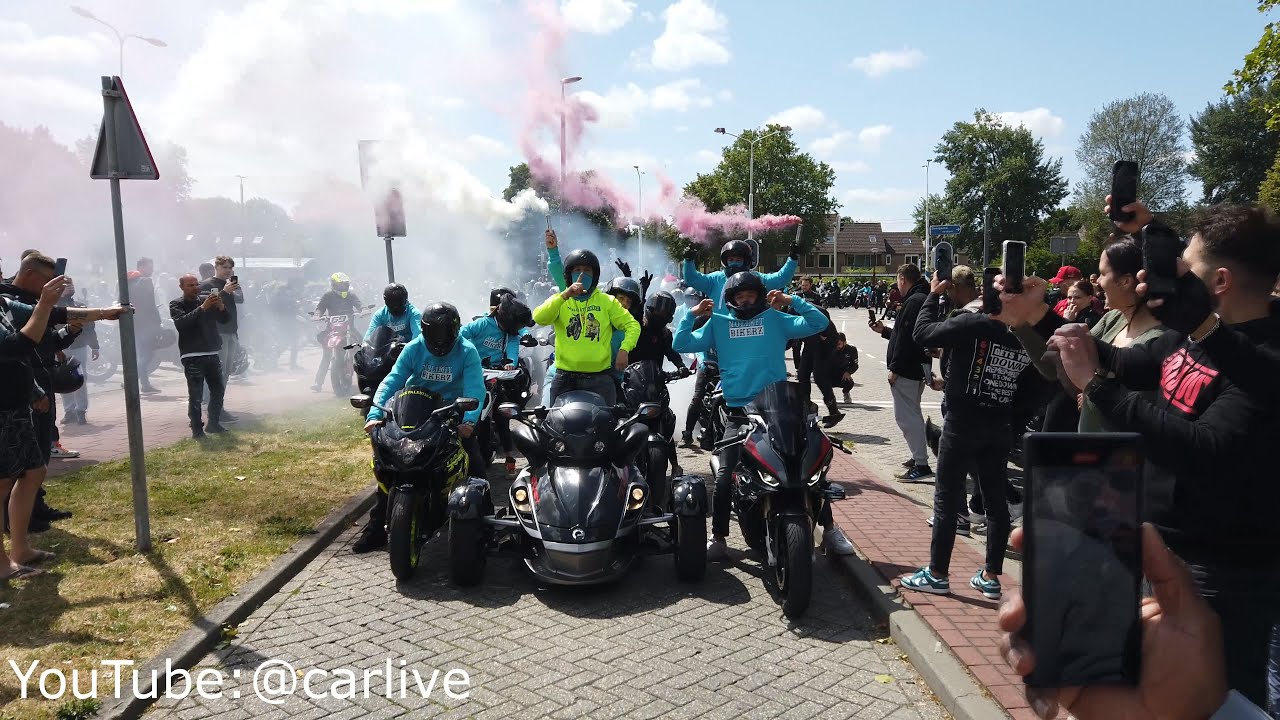 Aankomst No Limit Bikerz DUTCH MEGA RIDEOUT 2023 - Dutch Ride Out