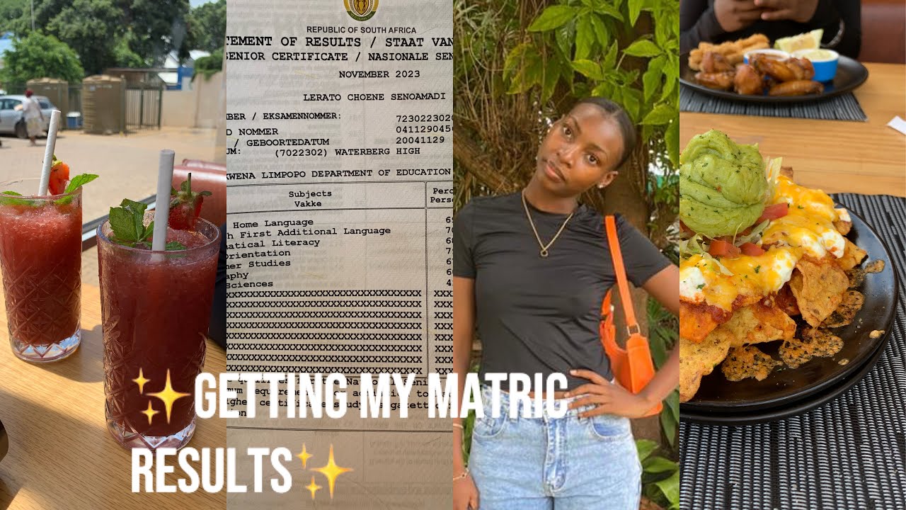 GETTING MY MATRIC RESULTS 🤍✨