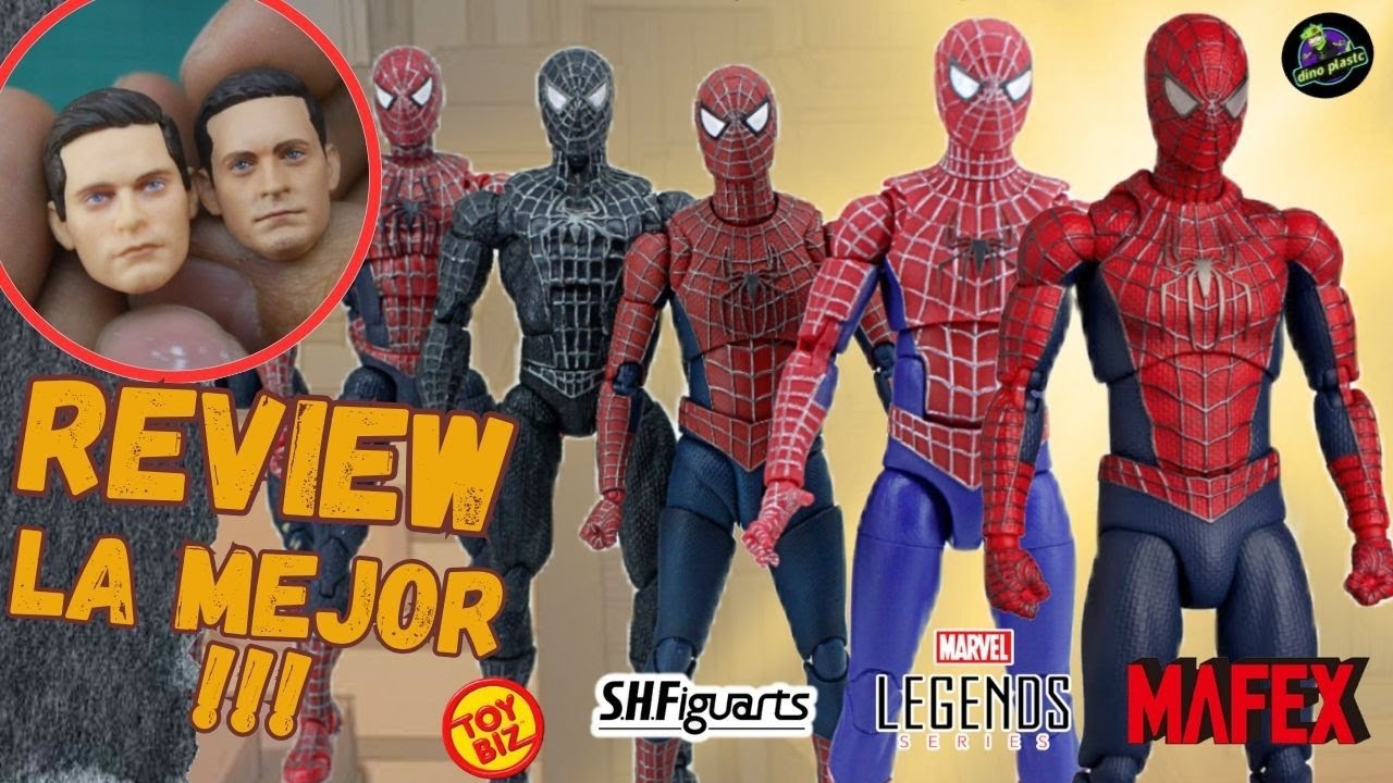 Review spiderman tobey maguire mafex ¿Es la mejor de todas ???? #spiderman