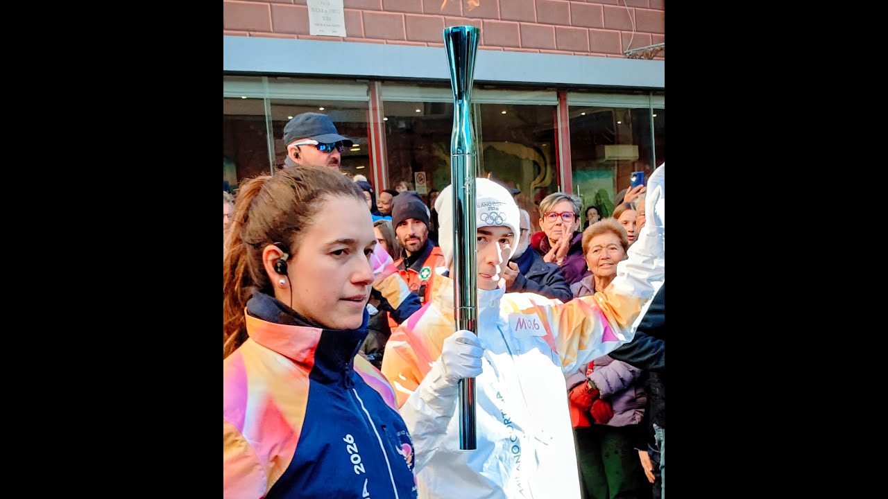 @ Passaggio della Fiamma OLIMPICA da Oneglia a Porto Maurizio