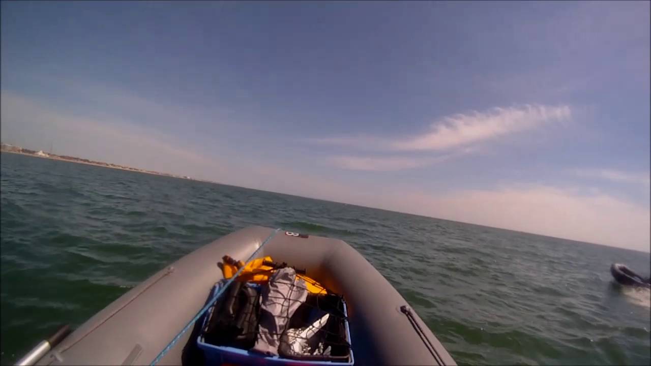 Solent chop in two F-Rib 360's