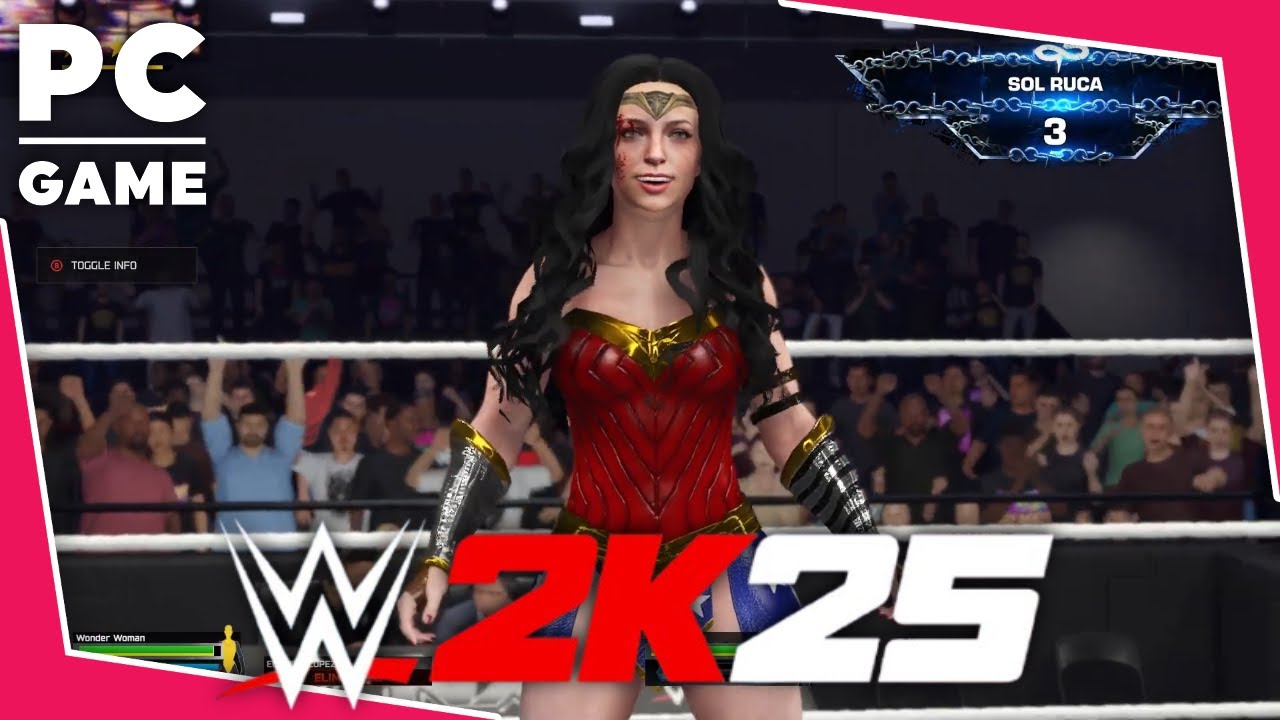 Wonder Woman vs. Team NXT! - WWE 2K25: Gauntlet Turmoil Match