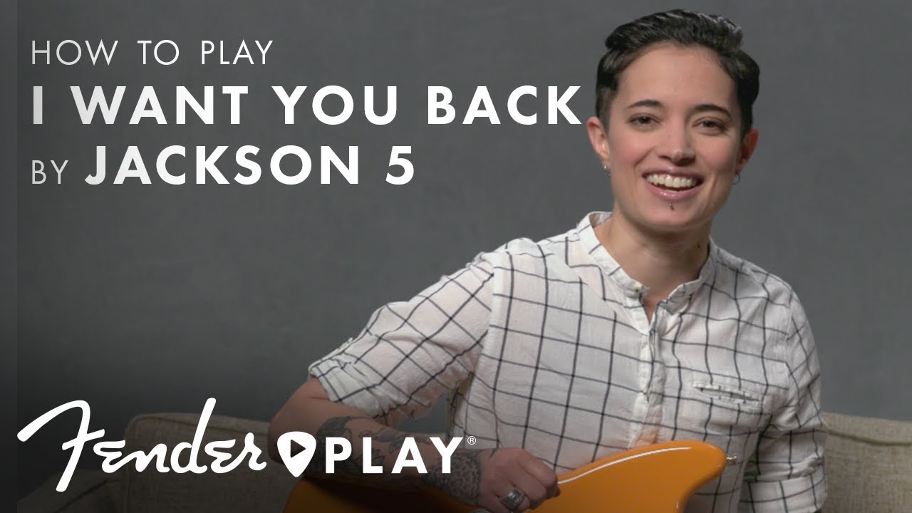Как играть «I Want You Back» Jackson 5 | Fender Play™ | Fender
