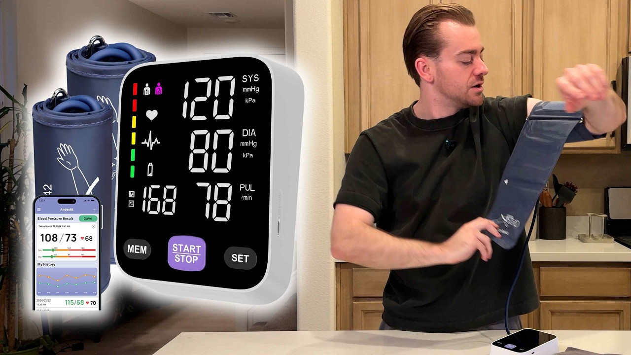 Smart Bluetooth Blood Pressure Monitor Review — Easy Home Tracking