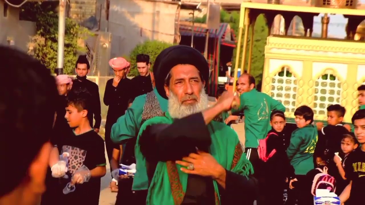 استعراض موكب عشاق العباس ع اليوم الثالث من محرم الحرام