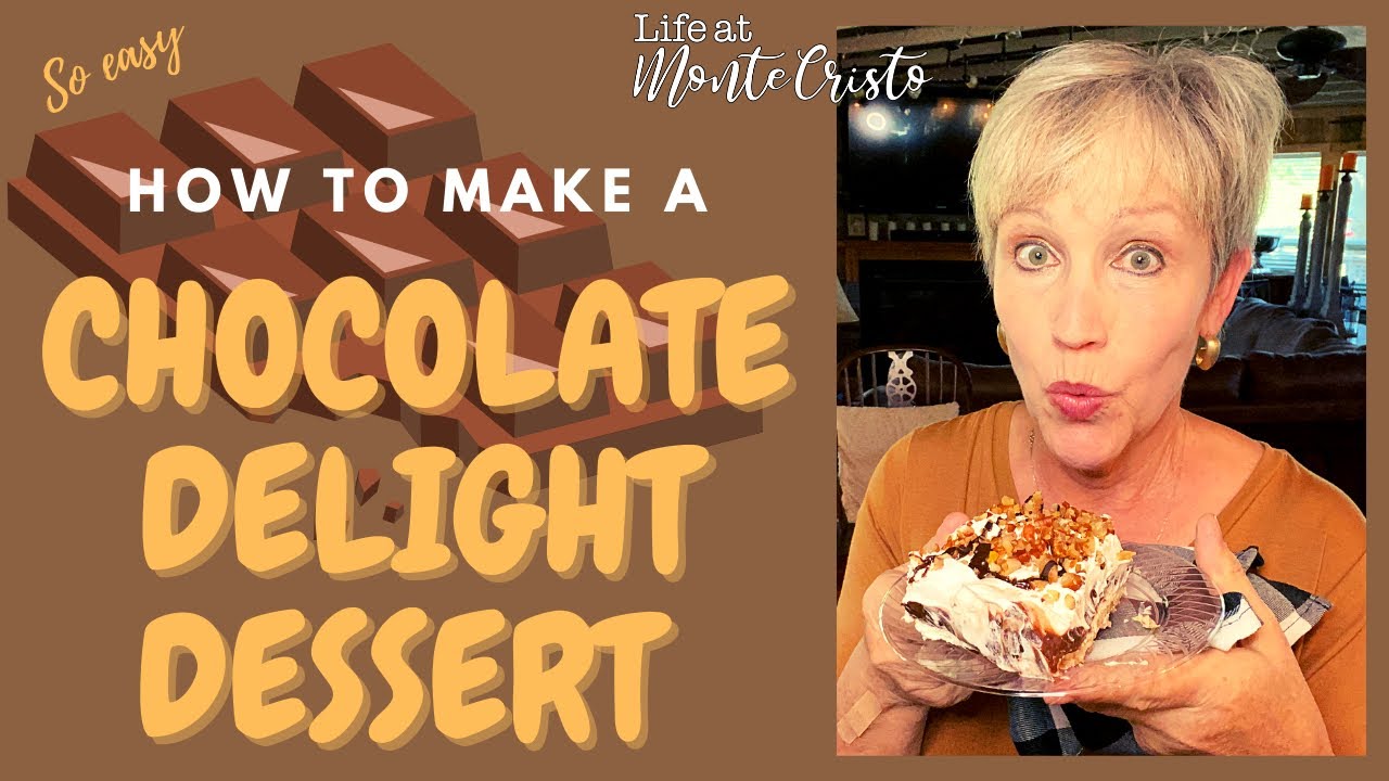 How to Make a CHOCOLATE DELIGHT DESSERT: Chocolate Dream Layer Dessert: EASY CHOCOLATE DESSERT IDEA