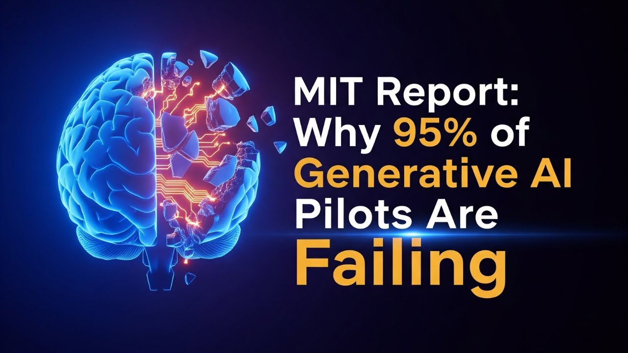MIT Report: Why 95% of Generative AI Pilots Are Failing
