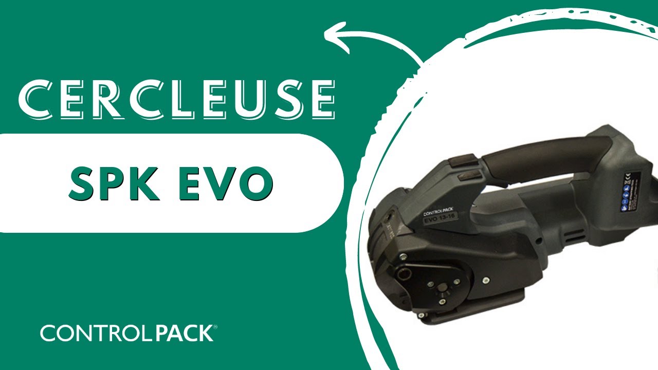 SPK EVO | Cercleuse à batterie pour feuillard PP et PET