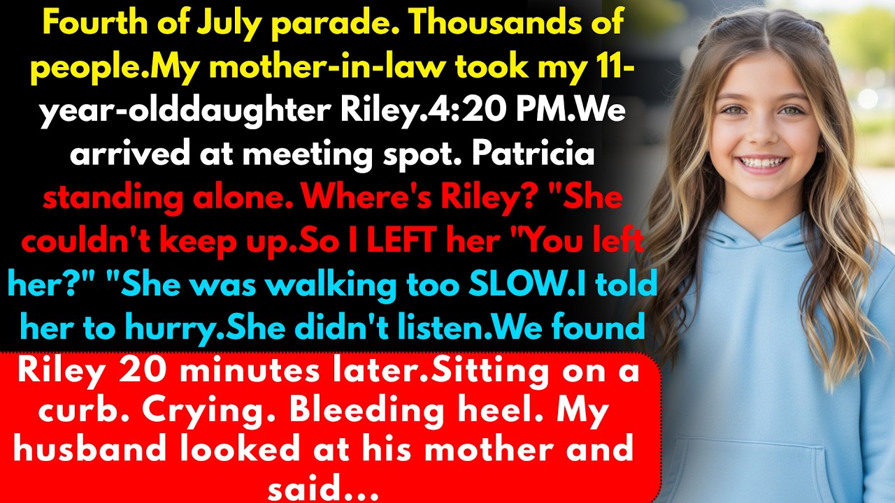 My Mother-in-Law Left My 11-Year-Old Alone at a Crowded Parade Because She Was 