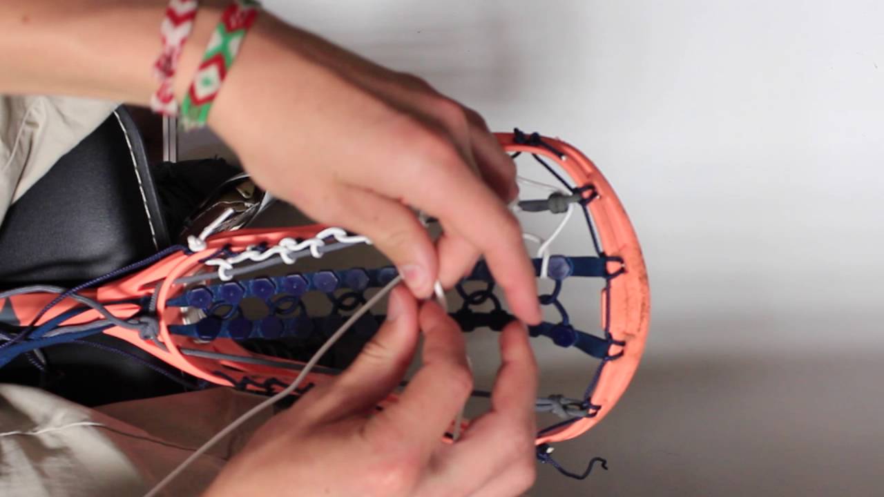 Women's Lacrosse Stringing with Ben: Runaway Pocket