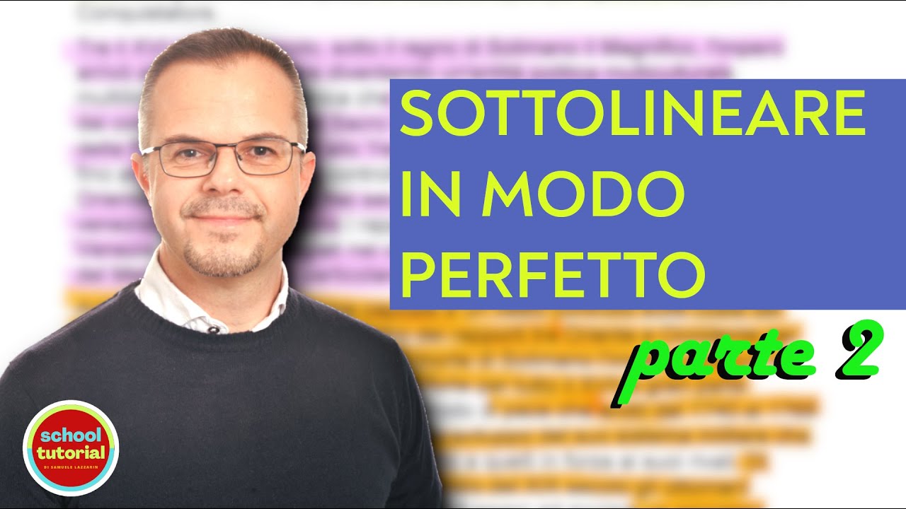 Come sottolineare in modo perfetto (parte 2/2)