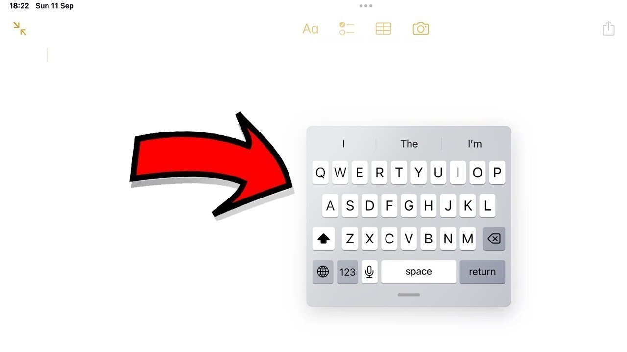 Jak wyłączyć ruchomą klawiaturę na moim iPadzie