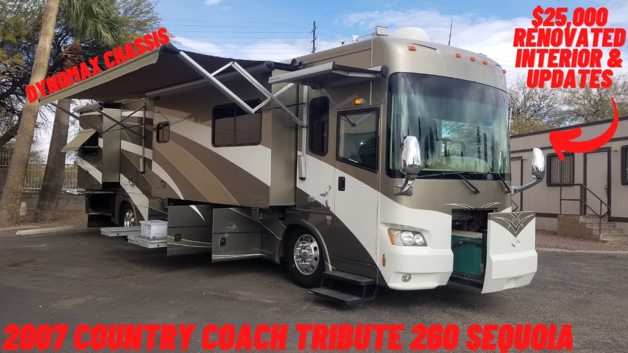 $25,000 in Renovations and Upgrades! 2007 Country Coach Tribute 260 Sequoia! Highline Diesel! SOLD!