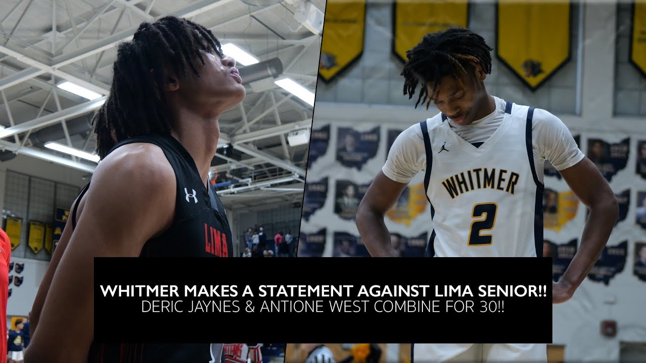 Toledo Whitmer Makes a Statement Against Lima Senior!! Deric Jaynes & Antione West Combine For 40!!