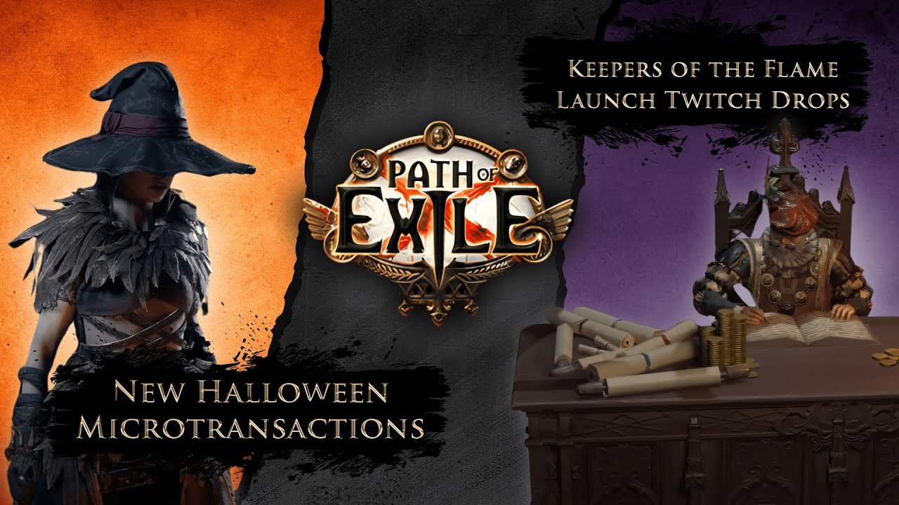 Не пропустите эти ограниченные Хэллоуинские MTX и бесплатные награды Twitch в Path of Exile