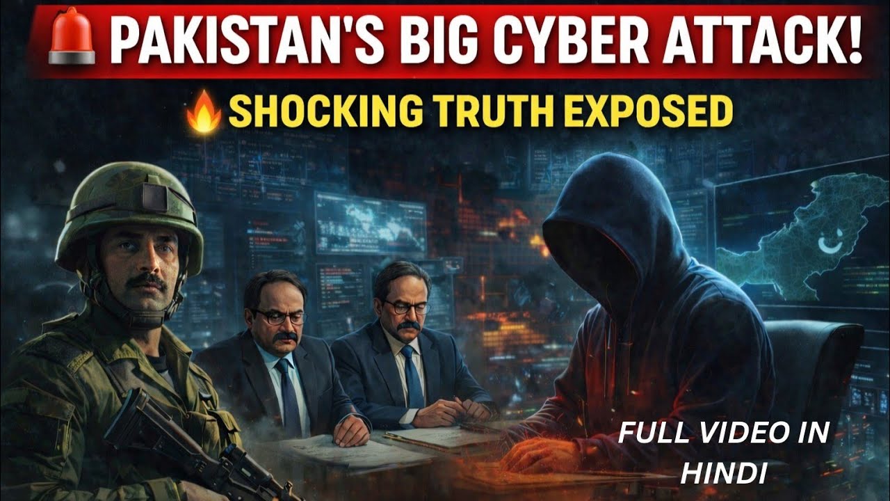 Pakistan&rsquo;s Next-Gen War Strategy Revealed 🤯 | Hybrid Warfare & Cyber Defense Explained in HINDI ||