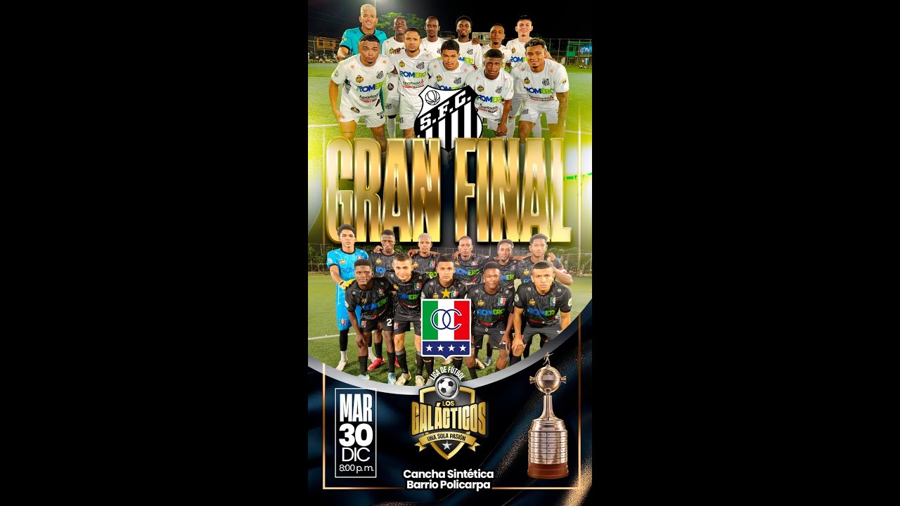 🔴#EnVivo | #LigaDeLosGalacticos2025 ⚽Santos Fc 🆚 Once Caldas📆 Gran Final