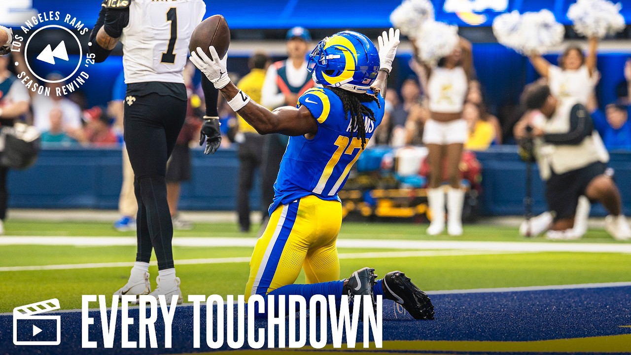 Every Touchdown From The Rams' 2025 Season