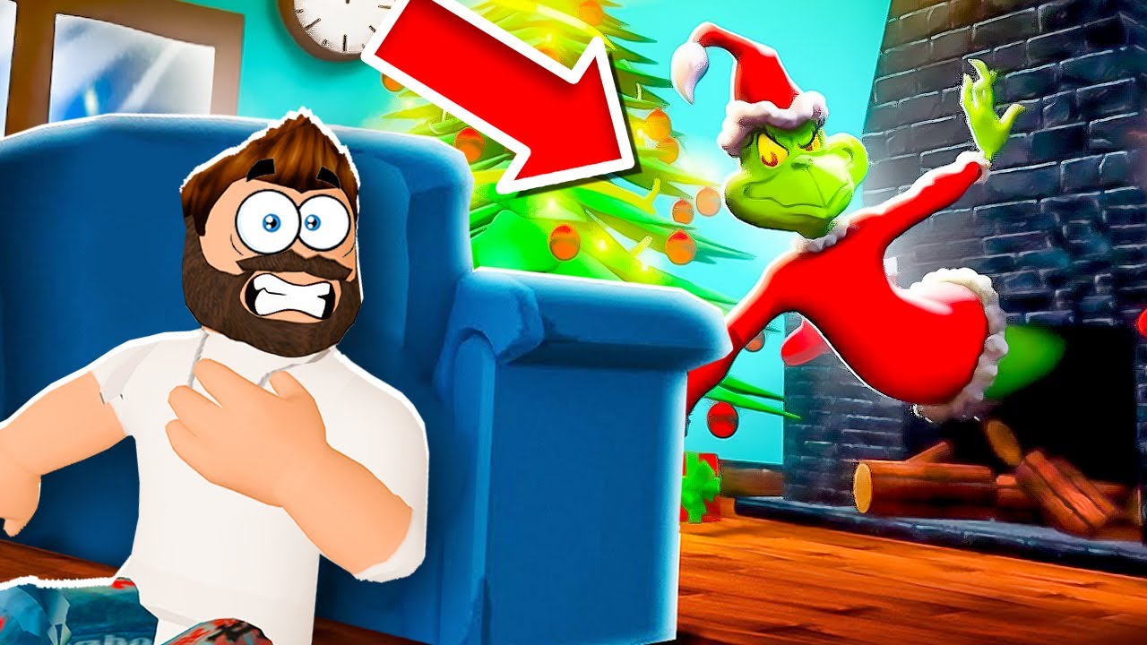 SURVIVRE AU GRINCH MÉCHANT !! (Roblox)