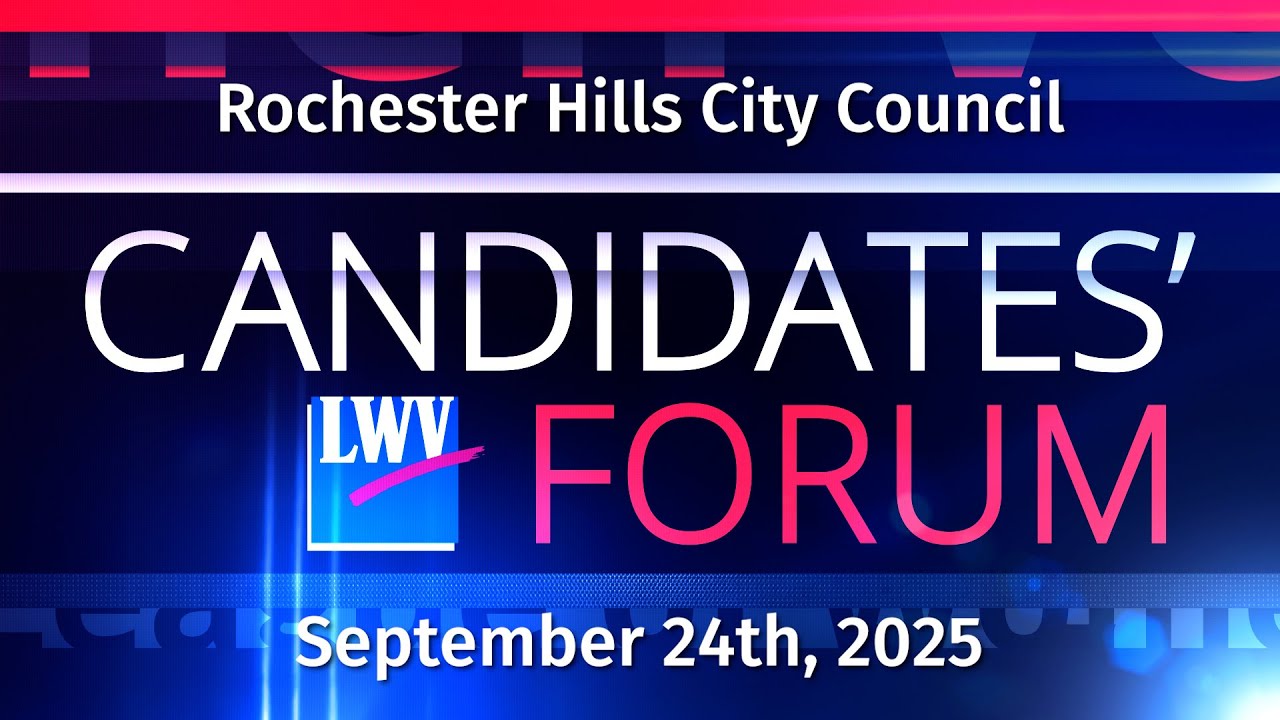 The 2025 LWV City Council Candidate Forum