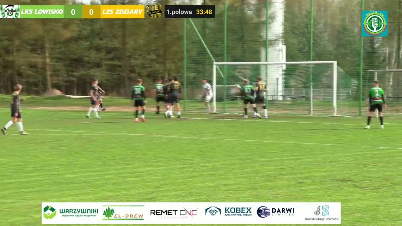 ŁKS Łowisko - LZS Zdziary 2:1(1:0), 5 kwietnia 2025, klasa okręgowa: Stalowa Wola [skrót meczu]