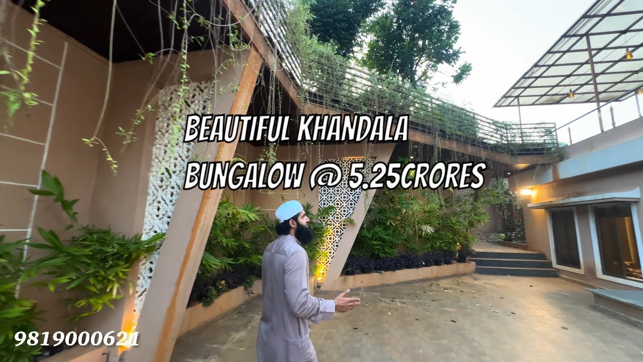 Beautiful khandala bungalow for sale 4Bhk @ 5.25crores Khandala, Lonavala