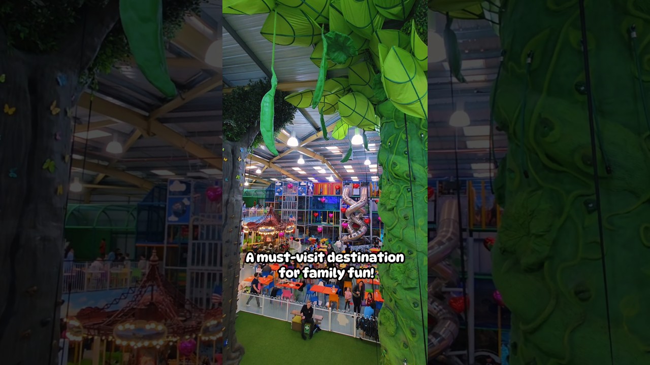 Uk biggest indoor Playground kids fun Riverside Hub #kidsfun #playground