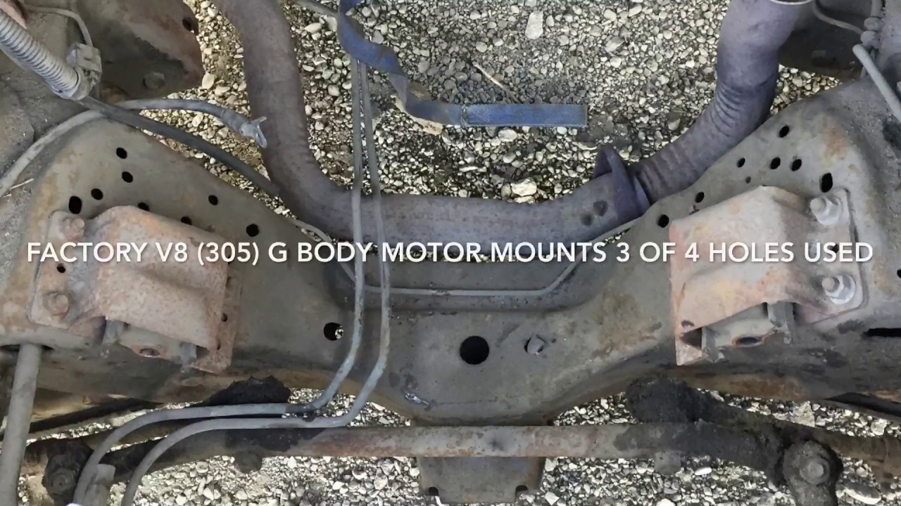 V6 to V8 swap Gbody 1980 Monte B.O.P. trans. (Partial)